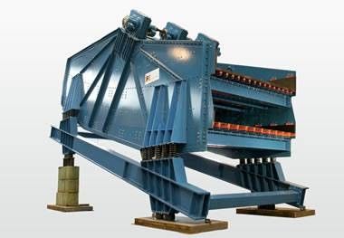schermi a doppio ponte (modello # Tyler H-40-X) per impianti di granulazione
