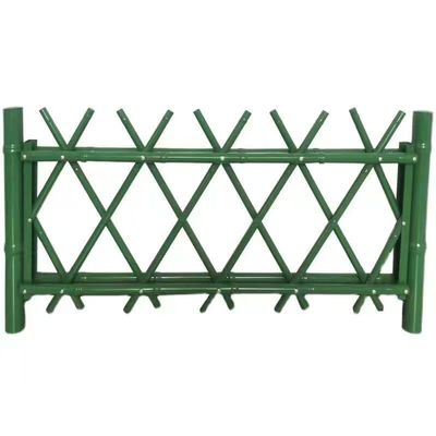 Cornice in acciaio inossidabile Cornice curva per prato Cornice in PVC Imitazione di plastica Bambù Parco Giardino Recinzione