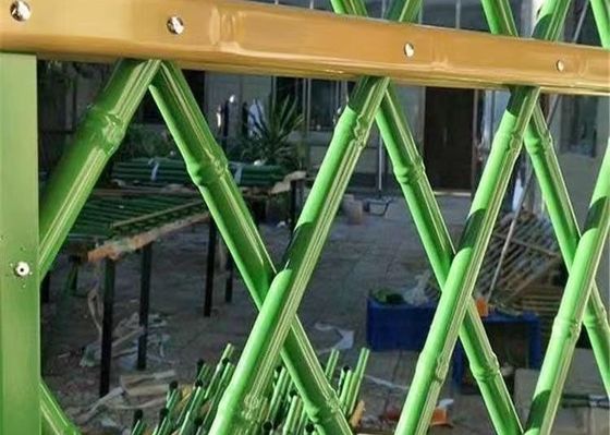 Imitazione Bambù Fiume Parco Giardino Recinzione Protezione ringhiera Maniglia di sicurezza