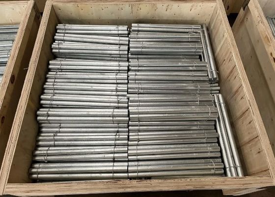 Barre in acciaio HDG di lunghezza di 500 mm per varie applicazioni