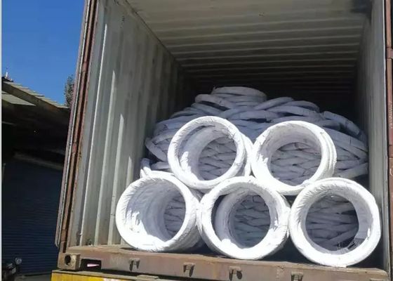 Filo zincato legante galvanizzato BWG12 dell'elettro ferro d'acciaio del filo zincato