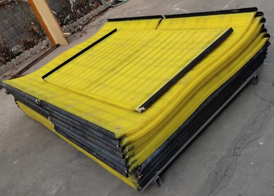 Unità di elaborazione del minerale di ferro che vibra lo schermo lineare della banana dell'agitatore dello scisto del crivello a tamburo del setaccio della miniera della maglia dello schermo