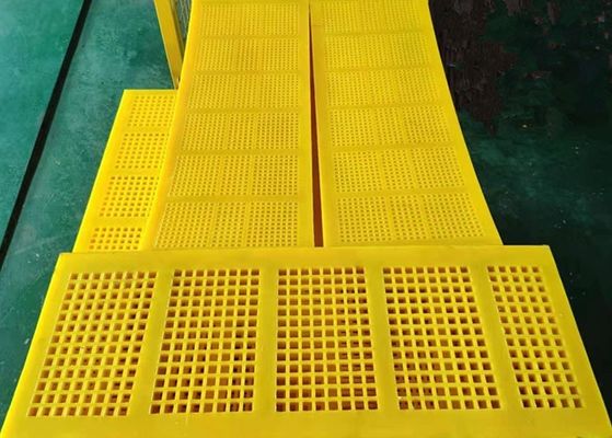 300x1200mm Polyurethane PU Modular Screen Panel Alta efficienza di separazione