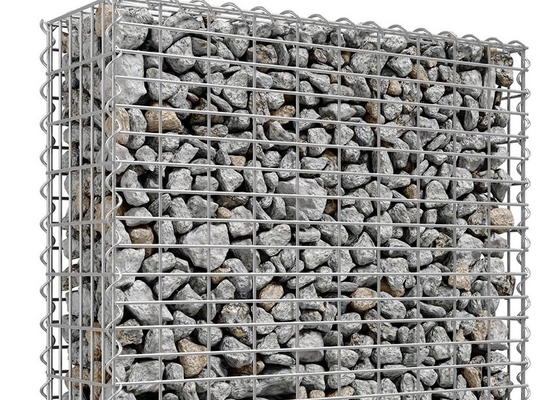 La gabbia di pietra galvanizzata immersa calda ha saldato lo spessore del cavo della scatola 4mm del gabbione