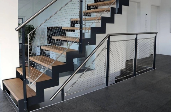 Cavo metallico flessibile Mesh For Balustrade Or Railing di acciaio inossidabile 3,0 millimetri
