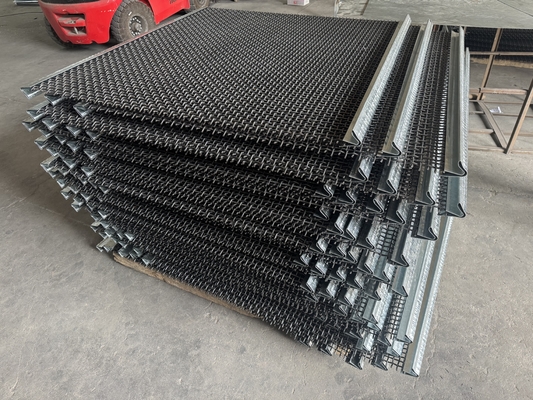 65mn ad alta resistenza ha agganciato il cavo unito galvanizzato Mesh For Coal Mine Industry