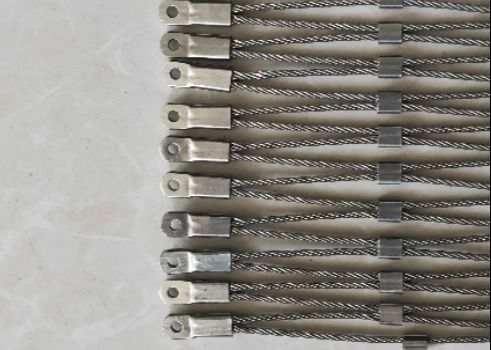 recinto Stainless Steel Rope Mesh For Zoo del cavo metallico di spessore ss 316 di 1.5mm