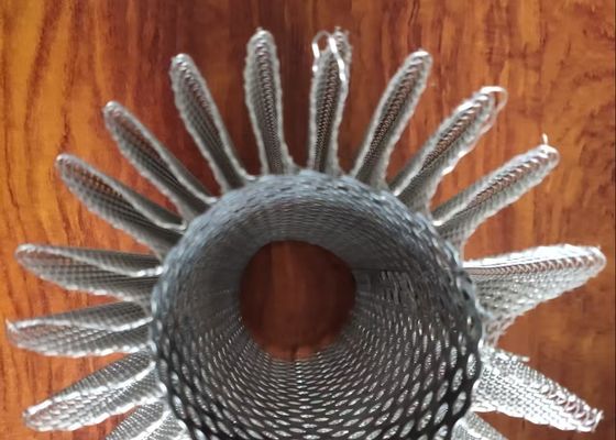 Pleated Polymer Candle Filter Wire Mesh For Filtration