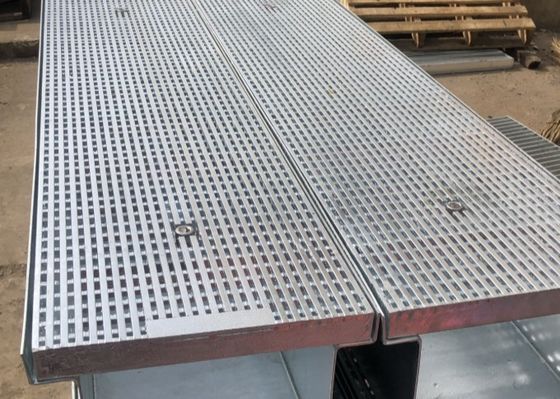 Australia 150Mm Wide Galvanized Steel Guard Steel Drainage Sump Grating