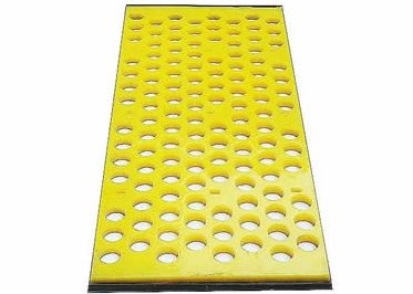 Nessun incavigliamento o maglia d'abbaglio dello schermo di estrazione mineraria del poliuretano specialmente per asciugare