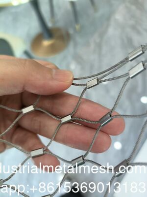 Griglia di filo di acciaio inossidabile inossidabile di alta qualità per recinzione zoo