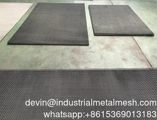65mn Vibrating Screen Mesh Panel 30m X 2m Per lo screening degli aggregati