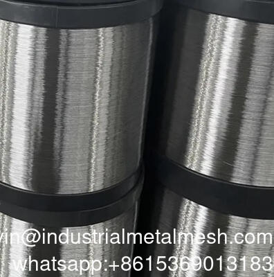 AISI 201 204 302 304h 316 Filo per molle in acciaio inossidabile trafilato a freddo, opaco, rivestito di sapone