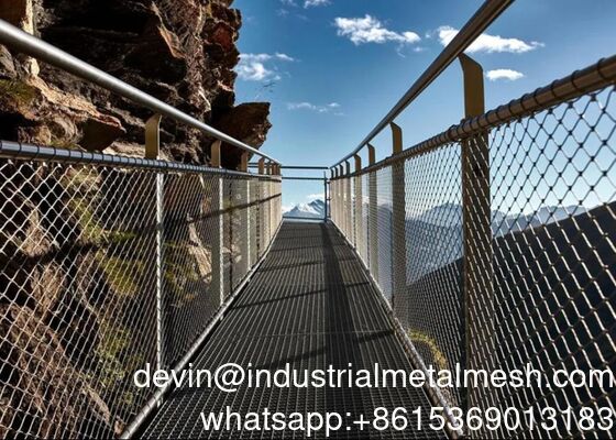 Rete metallica in acciaio inossidabile per animali dello zoo per voliere per uccelli