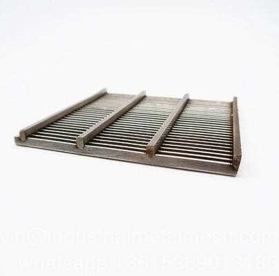 0.4mm Slot Johnson Wedge Wire Welding Screens Profile Wire Panel Screens Johnson Well Screens