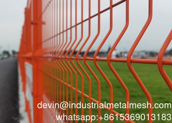 Contemporanea 3d Curved Wire Mesh Recinzione Hot Dip Galvanizzato Pvc Rivestito