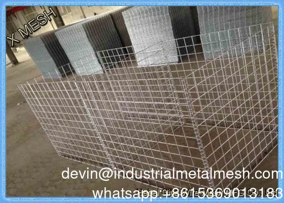 Cassetta Gabion Fornitore Cina Cassetta Gabion Saldato 1X0.5X0.5m 3.5-4.5mm Filo