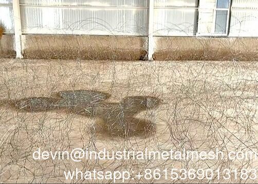 Inosservabili ostacoli in acciaio Putanka MZP Con 10 metri di perimetro