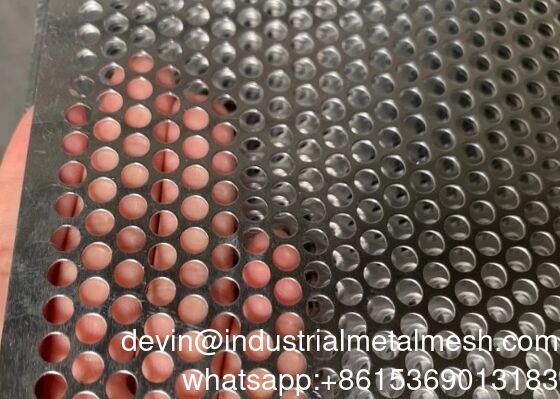 Alumini galvanizzato in acciaio inossidabile perforato lamiera di rete metallica piastra vendita a caldo in Iran