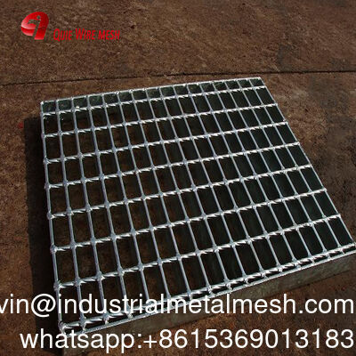 Galvanizzato 15/20/30/34.3/40/60mm Cuscinetto Bar Pitch Drain Perforato Acciaio Griglia