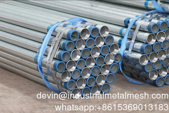 BS 1387 ASTM A53 Tubo in acciaio galvanizzato per impalcature