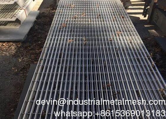 Grigliato metallico in acciaio zincato Q235/Q345 per drenaggio, prevenzione ruggine