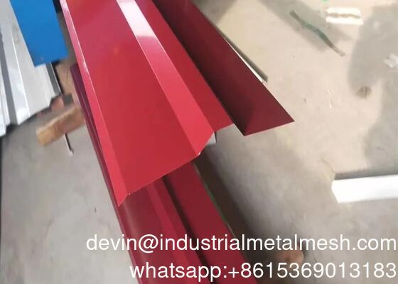 Piastrelle di copertura preverniciate in metallo, ferro e zinco, galvalum, acciaio ondulato