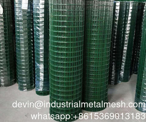PVC-Coated Galvanized Welded Wire Mesh for Plant Protection