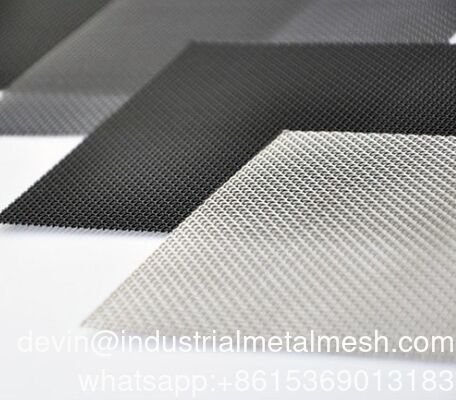 Acciaio inossidabile 304 Woven Wire Mesh Insect Nets Screen di sicurezza per le finestre Mosquito Net