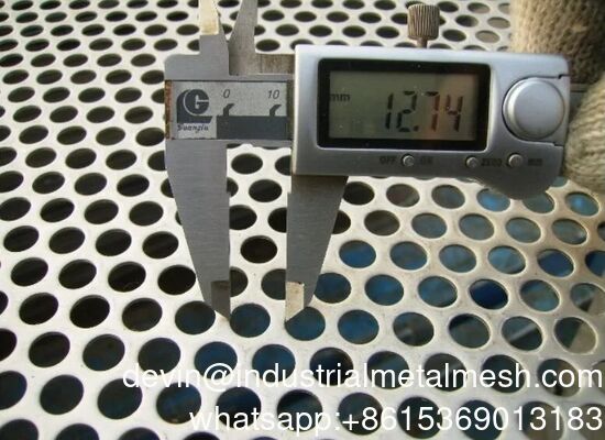 Stainless Steel Perforated Metal Mesh Round Hole Punching Mesh for Industrial