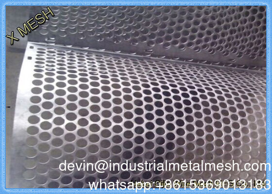 Fabbrica personalizzare perforazione metallo reticolato/perforazione foro rete