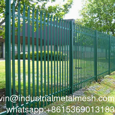 Fence ornamentale in acciaio nero