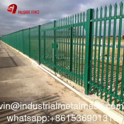 Recinzione di sicurezza per palisadi galvanizzata a caldo per l'Europa
