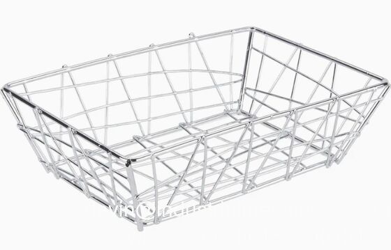 OEM Design Nuova Casa Acciaio inossidabile Fast Food Panetteria Pane Uovo Cesto