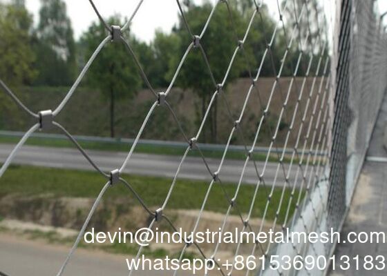 X-Tend in acciaio inossidabile Zoo Bird Aviary Net/Scalinato di ringhiera Protezione recinzione rete di corda