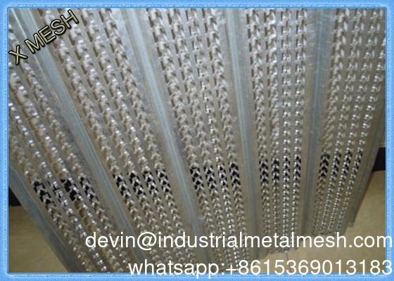 Leccarda in metallo espanso 610X2440 per alte prestazioni con nervatura galvanizzata di 0,35 mm per edilizia