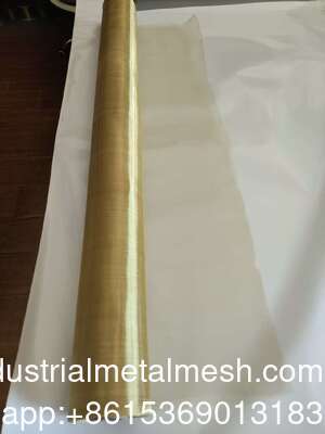 0.25mm Mesh Screen Fabric tricottato di rame ultra fine