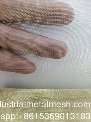 0.25mm Mesh Screen Fabric tricottato di rame ultra fine