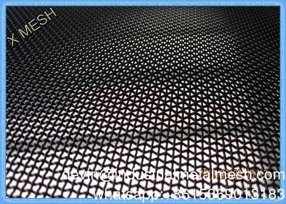304 Materiale 090 Diametro Nero Acciaio inossidabile Reticolare per finestre di sicurezza