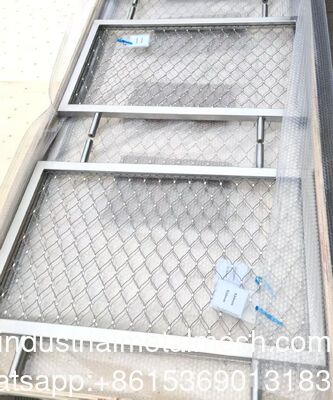 Rete in acciaio inossidabile 316 con diametro di 2 mm per la protezione di procioni e scimmie