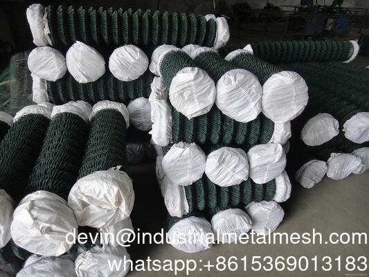 Fabbrica OEM Cyclone Wire Mesh PVC Hot Dip Galvanizzato Chain Link Fence