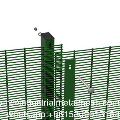 Sostenibile 358 Anti Climb Fence Panel personalizzato High Security Anti Cut Wire Mesh con vista chiara per sistemi di protezione perimetrale migliorati