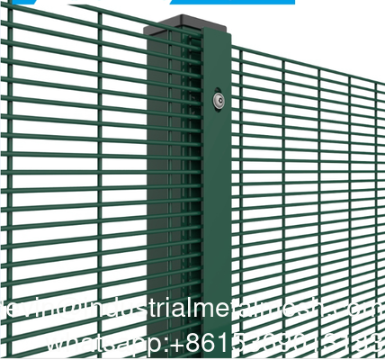 Sostenibile 358 Anti Climb Fence Panel personalizzato High Security Anti Cut Wire Mesh con vista chiara per sistemi di protezione perimetrale migliorati