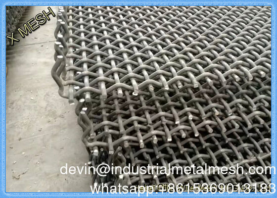 Griglia di filo tessile di acciaio ad alto tenore di carbonio / Griglia di schermo vibrante