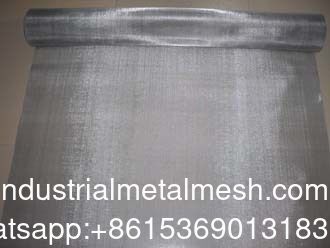 100/150/180/200 Maglia Ss 304 316 316L Maglia di filo tessuto in acciaio inossidabile