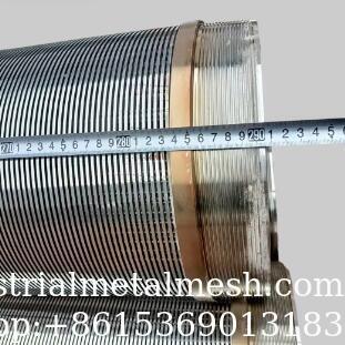 S32750 18S/Q35-12mm Profilo schermo a filo di cuneo completamente saldato