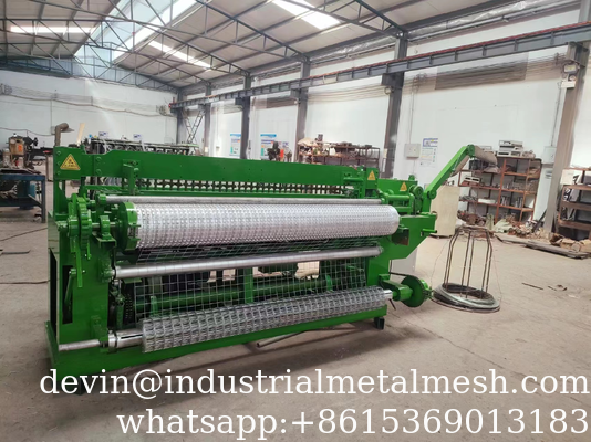 Fully Automatic Welded Wire Mesh Manufacturing Machine 0.6-1.8mm Wire Diameter