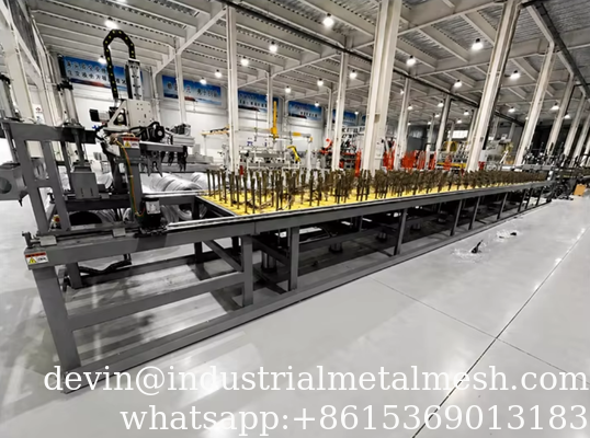 Linea di produzione di reti antitanco Putanka completamente automatica