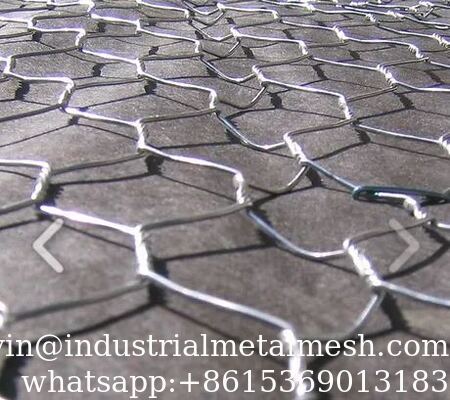 1"x 20ga Self Furred Hexagonal Stucco Netting Cheap Price Galvanized Hexagonal Wire Mesh