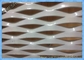 Pannello reticolare del nastro metallico/maglia metallica in espansione decorativi che recinta 48&quot; X 96&quot; dimensione